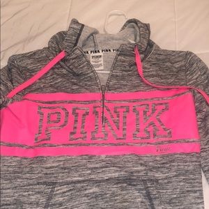 Pink sweater hoodie